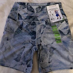 RBX Abstract Blue Athletic Shorts
